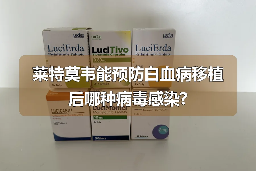 莱特莫韦能预防白血病移植后哪种病毒感染?